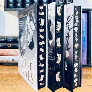 Fairyloot Signed Divine Rivals + Fairyloot Signed Ruthless Vows + Wild Reverence